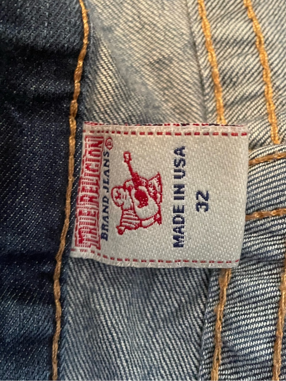 True Religion Men’s Distressed Denim Jordan Jeans - Picture 11 of 15